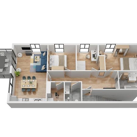 Moderne & Familienfreundliche Ferienwohnung Am Goitzschesee Pouch Kültér fotó